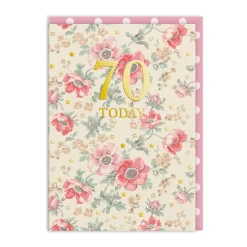 Cath Kidston Birthday Cards*70 Anenome Birthday Card