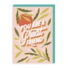 Steffi Lynn Thinking Of You*A Great Friend Greeting Card