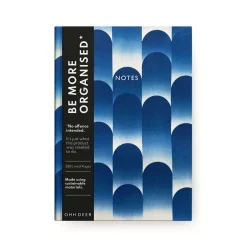 Will Creech Premium Notebooks|Stationery Gifts*Abstract Blue Linen Notebook | Ohh Deer
