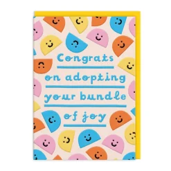 Mélanie Johnsson New Arrival*Adopting Your Bundle Of Joy Greeting Card