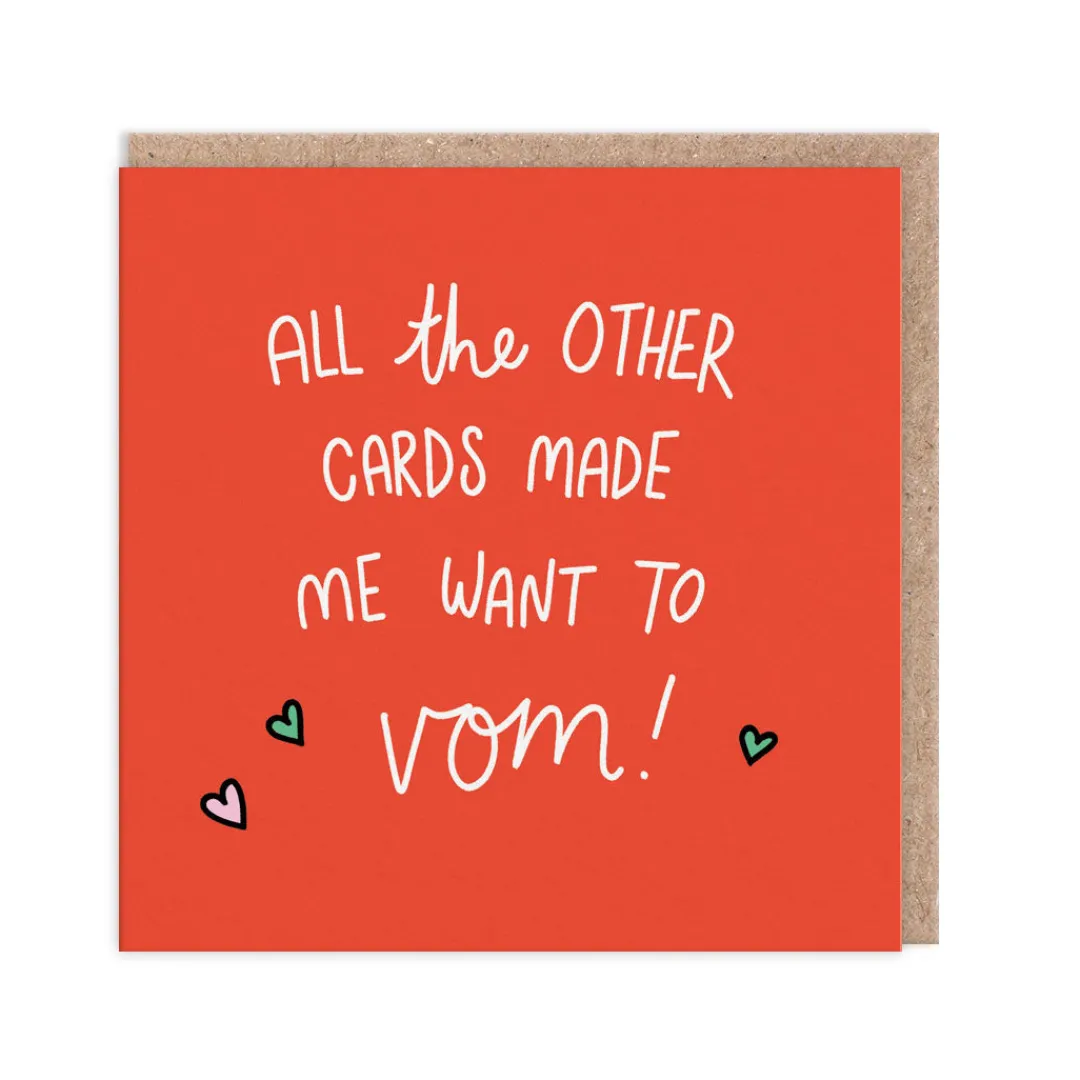 Charlotte Banks Anniversary|Valentine's Day Cards*All the Other Cards Made Me Want to Vom! Greeting Card