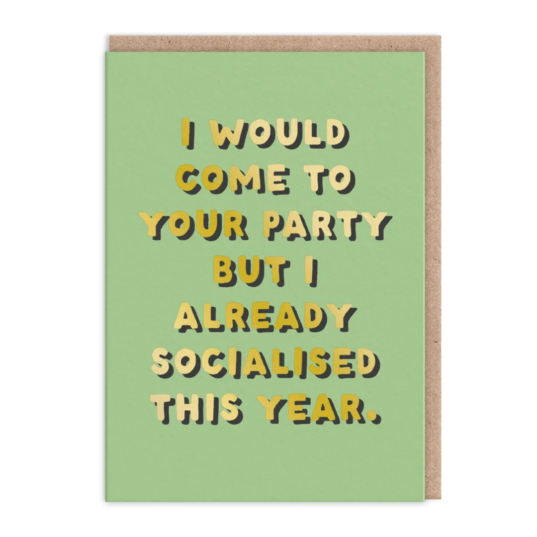 Ohh Deer Birthday Cards*Already Socialised Greeting Card