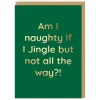 Barry Dunstall Christmas Cards*Am I Naughty Christmas Card | ohh Deer