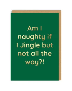 Barry Dunstall Christmas Cards*Am I Naughty Christmas Card | ohh Deer