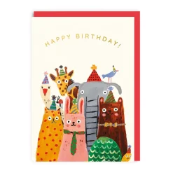 Emily Doliner Birthday Cards*Animals Group Birthday Card | | Ohh Deer