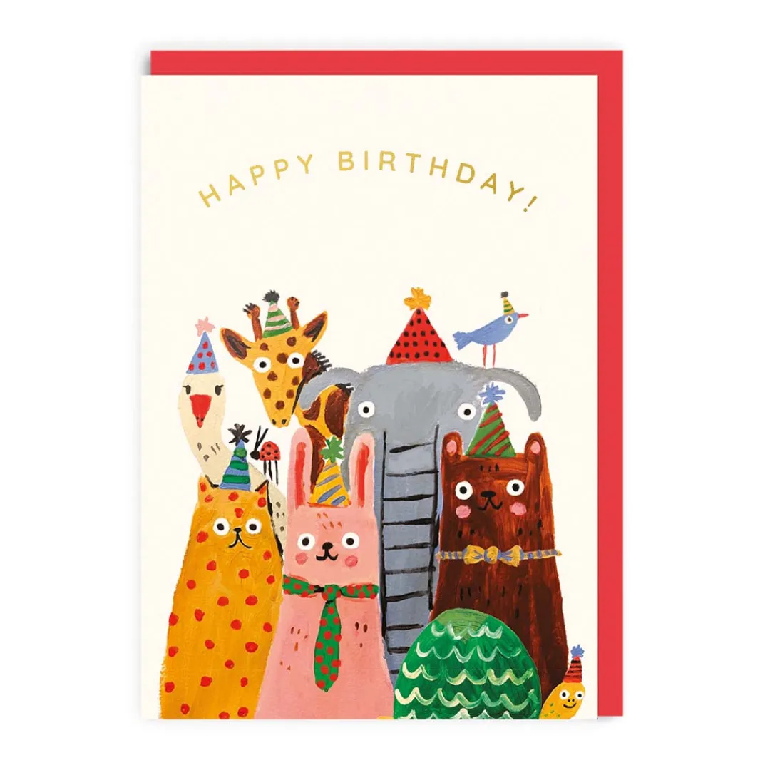 Emily Doliner Birthday Cards*Animals Group Birthday Card | | Ohh Deer