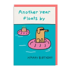 Branddave Birthday Cards*Another Year Floats By Birthday Card