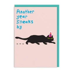 Branddave Birthday Cards*Another Year Sneaks By Greeting Card