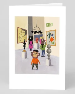 Ingela P Arrhenius Birthday|Thank You*Art Gallery Animals Greeting Card | Ohh Deer