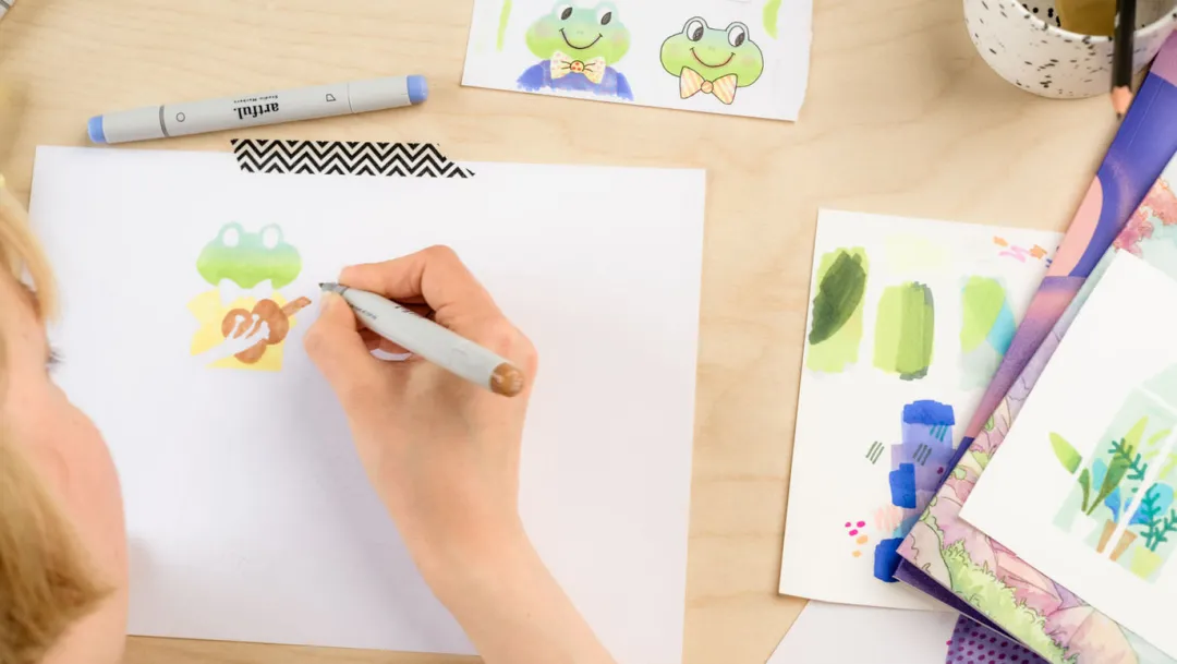 Artful For Him|For Her*: Art School in a Box - Studio Markers Edition by Ohh Deer