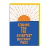 Ashkahn Birthday Cards*'s Brightest Vibes Birthday Card 🌅 | Ohh Deer