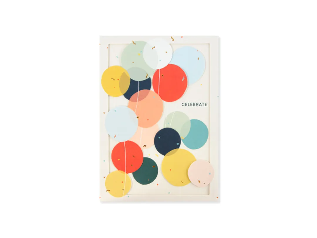 UWP Luxe Pop Up & 3d Cards*Balloons 3D Pop Up Greeting Card | Ohh Deer