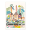 Ohh Deer Prints*Battersea Power Station Riso Print (12x10)