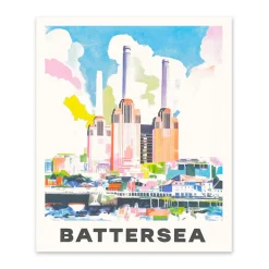 Ohh Deer Prints*Battersea Riso Print (12x10)