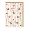 Cath Kidston Valentine's Day Cards*Be Mine Valentine Stitch Ditsy Card | Ohh Deer