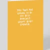 Raspberry Blossom Congratulations|New Arrival*Be The Best Parents New Baby Card | Ohh Deer