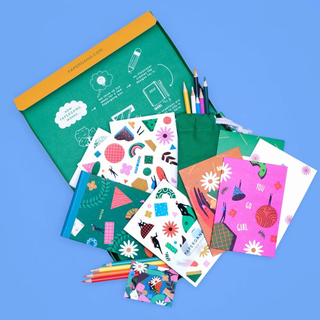 Ohh Deer Stationery Sets|Papergang*Beautifully Strong Papergang Box | Stationery |
