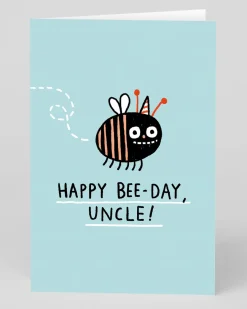 Gemma Correll Birthday|Birthday Cards*Bee Day Uncle Birthday Card | Ohh Deer