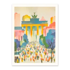 Ohh Deer Prints*Berlin 2 Riso Print (8x6)