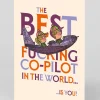 Offensive + Delightful Birthday|Birthday Cards*Best Co-Pilot Greeting Card | Ohh Deer