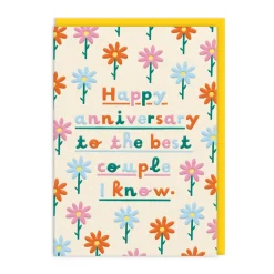 Mélanie Johnsson Anniversary*Best Couple Anniversary Card