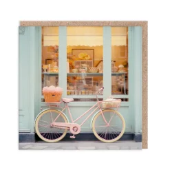 Say Cheese Thinking Of You|Birthday Cards*Bicycle in Paris Greeting Card 🇫🇷 🥐 | Ohh Deer