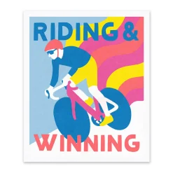 Mélanie Johnsson Prints*Bicycle Riso Print (12x10)