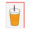 Constant Bagel Therapy Birthday Cards*Birthday Beer Greeting Card