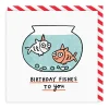 Gemma Correll Birthday Cards*Birthday Fishes To You Square Card | Ohh Deer