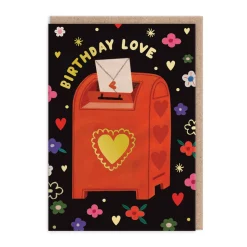 Daria Solak Birthday Cards*Birthday Love Postbox Birthday Card - | Ohh Deer