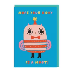 Suzy Ultman Birthday Cards*Birthday Owl Greeting Card