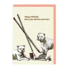 Smitten Kitten Birthday Cards*Bitches and Hoes Birthday Card