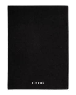 Ohh Deer Daily Planners|Stationery Gifts*Black Daily Planner | Journal |