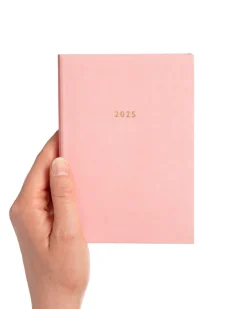 Ohh Deer 2025 Diaries|Stationery Gifts*Blossom Pink 2025 A6 Diary - Elegant Daily Diary with Goals Pages