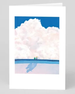 Lili Wood Birthday|Thank You*Blue Sky Landscape Greeting Card | Ohh Deer