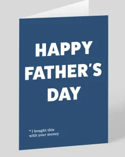 Ohh Deer Father's Day|Father's Day Cards*Bought With Your Money Father's Day Card |