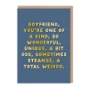 Ohh Deer Anniversary|Valentine's Day Cards*Boyfriend - One Of A Kind Greeting Card