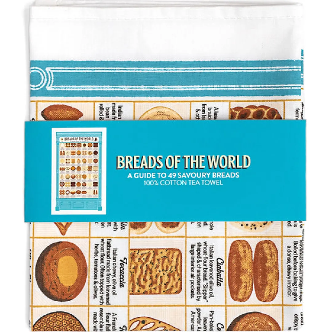 Stuart Gardiner Design Under £20*Breads of the World Tea Towel