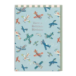 Cath Kidston Birthday Cards*Brilliant Planes Birthday Card