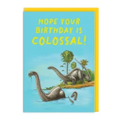 Ohh Deer Birthday Cards*Brontosaurus Birthday Card