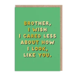 Ohh Deer Birthday Cards*Brother - I Wish Greeting Card