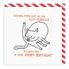 Gemma Correll Birthday Cards*Busy Schedule Square Birthday Greeting Card