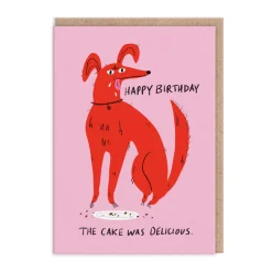 Badger u0026 Burke Birthday Cards*Cake Was Delicious Birthday Card
