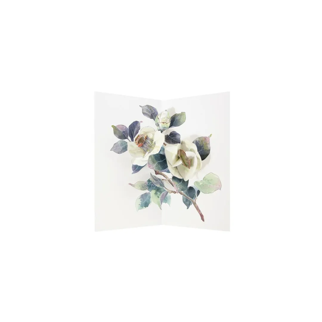 UWP Luxe Pop Up & 3d Cards*Camellia 3D Pop Up Greeting Card | Ohh Deer