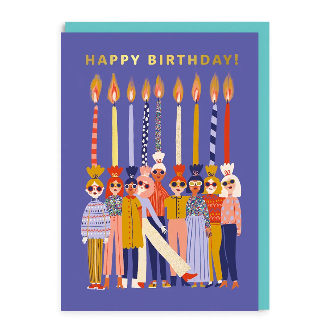 Emily Doliner Birthday Cards*Candle Ladies Birthday Card | Ohh Deer