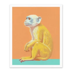 Ohh Deer Prints*Capuchin Riso Print (12x10)