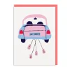 Badger u0026 Burke Congratulations|Wedding*Car and Cans Just Married Card | Ohh Deer