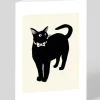 XIAOXIONG Birthday|Thank You*Cat In Bow Tie Greeting Card | Ohh Deer