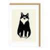 Natsumi Oguma Birthday Cards*Cat Stare Greeting Card | Ohh Deer