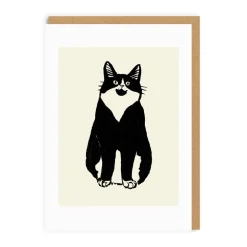 Natsumi Oguma Birthday Cards*Cat Stare Greeting Card | Ohh Deer